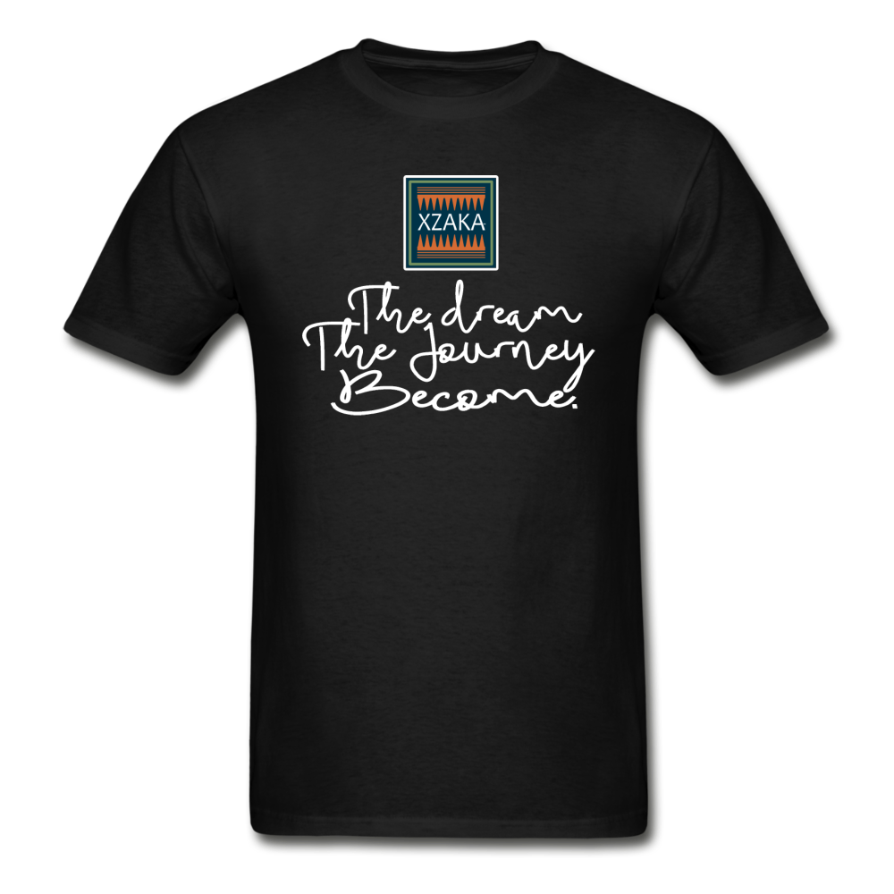 XZAKA - Men "DJB:  Tagless T-Shirt - Hanes - BLK - black