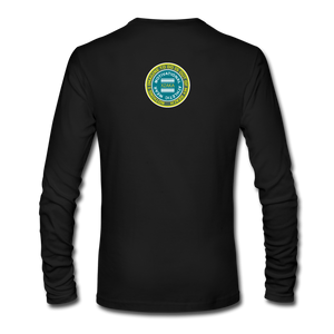 XZAKA - Men "Work Out" Long Sleeve T-Shirt - BLK - black