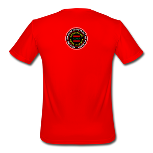 XZAKA - Men’s "It's All Good" Moisture Wicking Performance T-Shirt -BLK - red