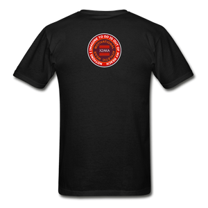 XZAKA - Men "Enthusiasm Drives Purpose" Tagless T-Shirt - Hanes - BLK - black