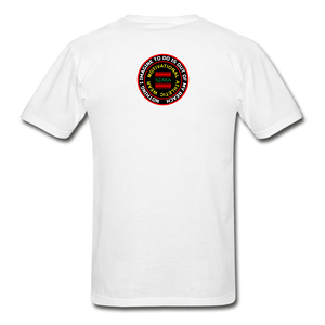 XZAKA - Men "It's All Good" Tagless T-Shirt - Hanes - WHT - white
