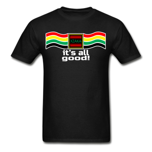 XZAKA - Men "It's All Good" Tagless T-Shirt - Hanes - BLK - black