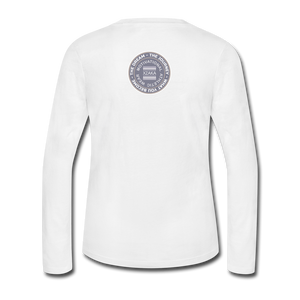 XZAKA - Women "INSPIRE" Long Sleeve T-Shirt - white