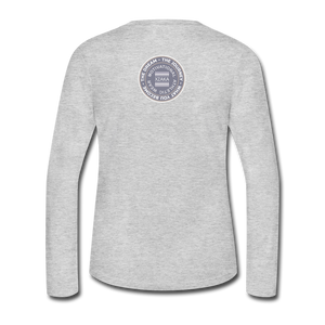 XZAKA - Women "INSPIRE" Long Sleeve T-Shirt - gray