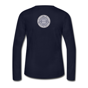 XZAKA - Women "INSPIRE" Long Sleeve T-Shirt -BLK - navy