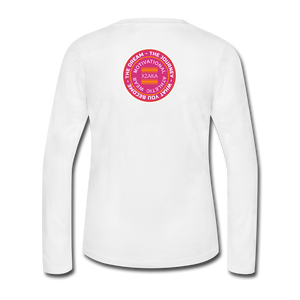 XZAKA - Women "PASSION" Long Sleeve T-Shirt - white