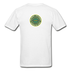 XZAKA - Men "RUN" Short Sleeve T-Shirt -Tagless - white