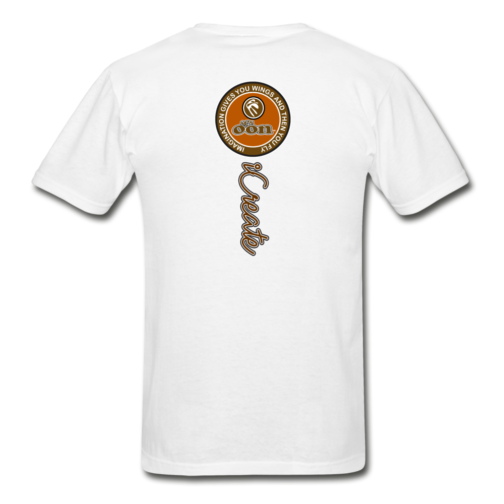 it's OON "iCreate" Graphic T-Shirt -M4501 - white