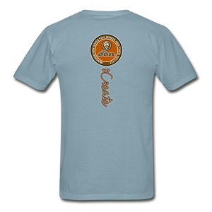 it's OON "iCreate" Graphic T-Shirt -M4501 - stonewash blue