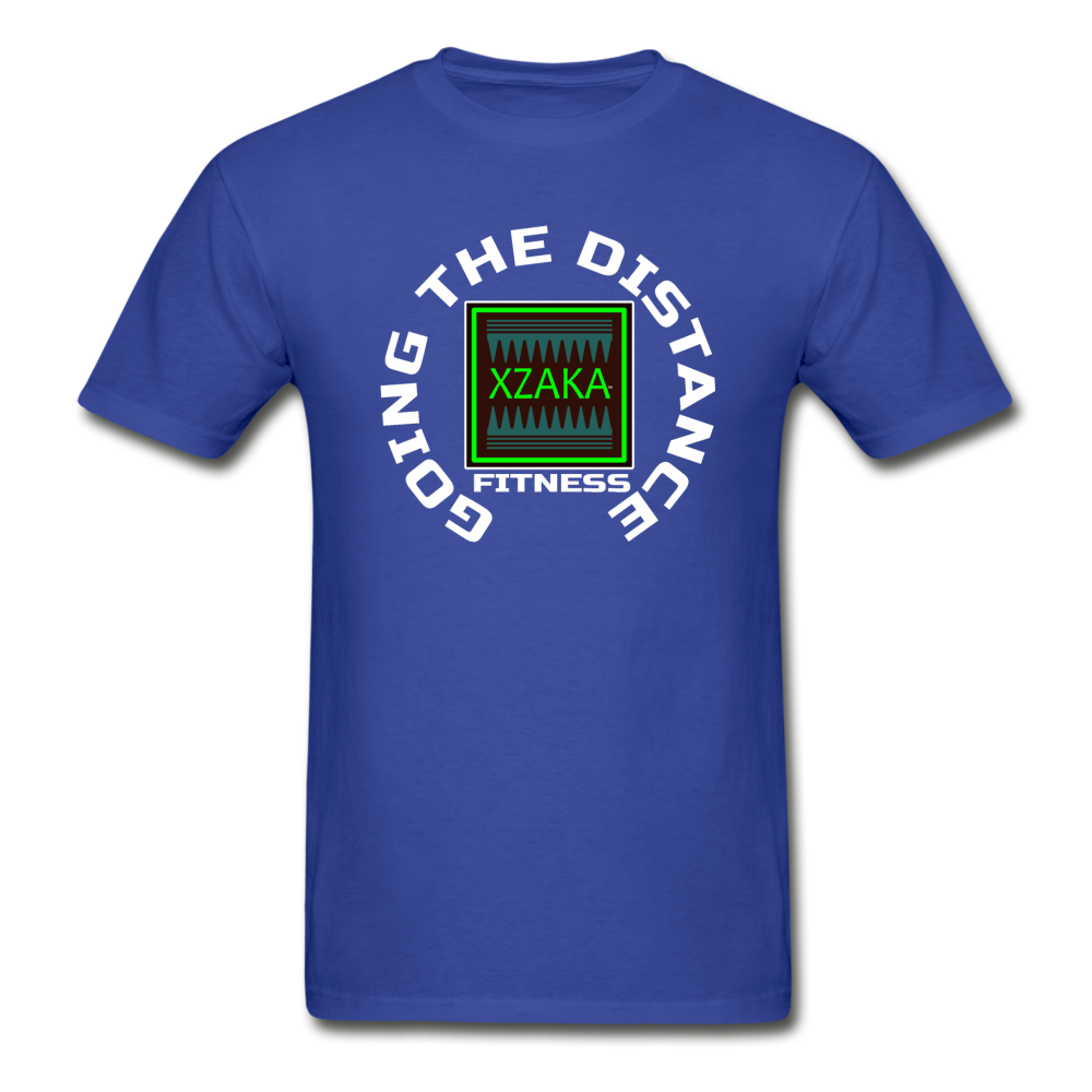 XZAKA - Men "Going The Distance" T-Shirt - M2183 - royal blue