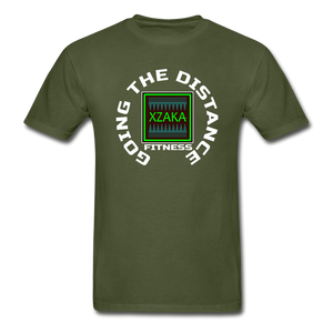 XZAKA - Men "Going The Distance" T-Shirt - M2183 - military green