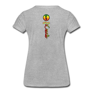 it's OON "iCreate" Women  T-Shirt -1105 - heather gray