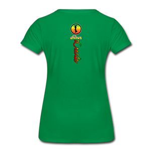 it's OON "iCreate" Women  T-Shirt -1105 - kelly green