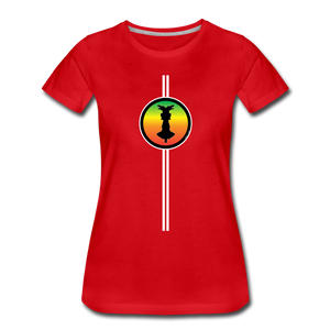 it's OON "iCreate" Women T-Shirt -1105-6 - red