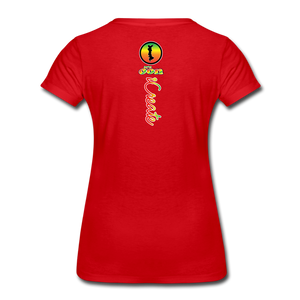 it's OON "iCreate" Women T-Shirt -1105-6 - red