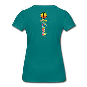 it's OON "iCreate" Women T-Shirt -1105-6 - teal
