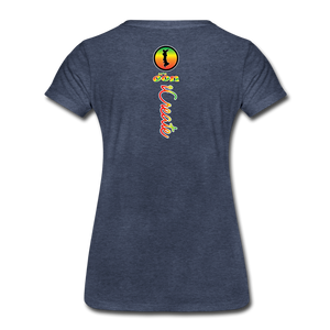 it's OON "iCreate" Women T-Shirt -1105-6 - heather blue