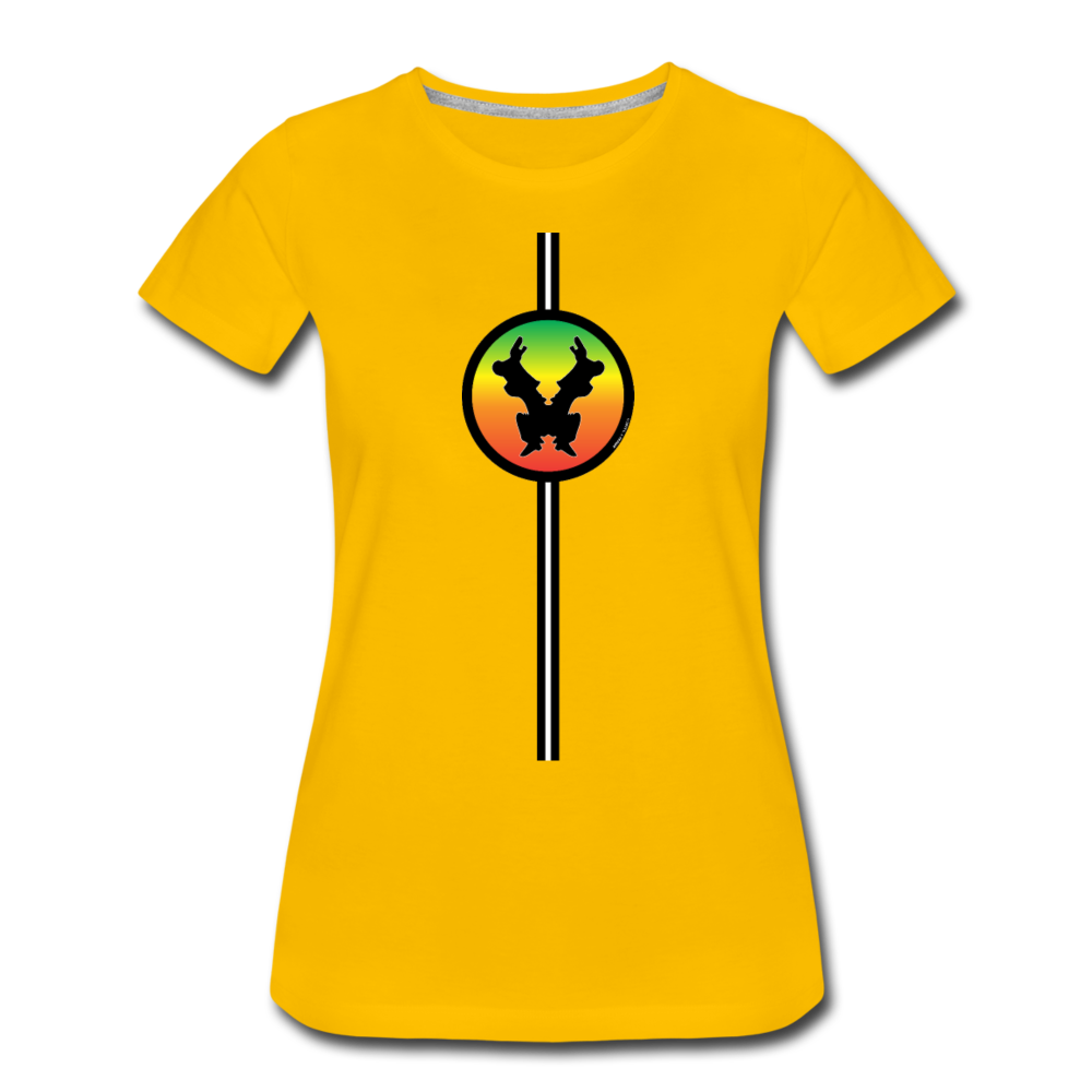 it's OON "iCreate" Women T-Shirt -1106 - sun yellow