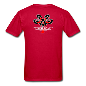 The Trini Spot - Men "Ah Lie" Premium T-Shirt - M1687 - red