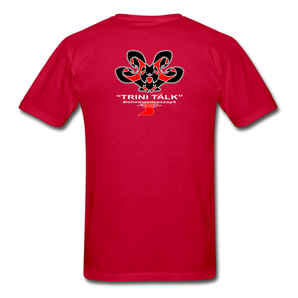 The Trini Spot - Men "DohDoDat" Premium T-Shirt - M1688 - red