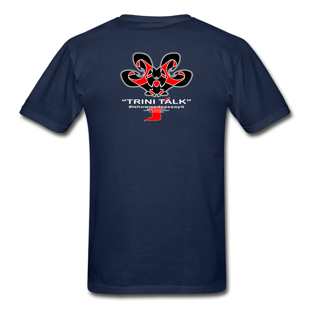The Trini Spot - Men "DohDoDat" Premium T-Shirt - M1688 - navy