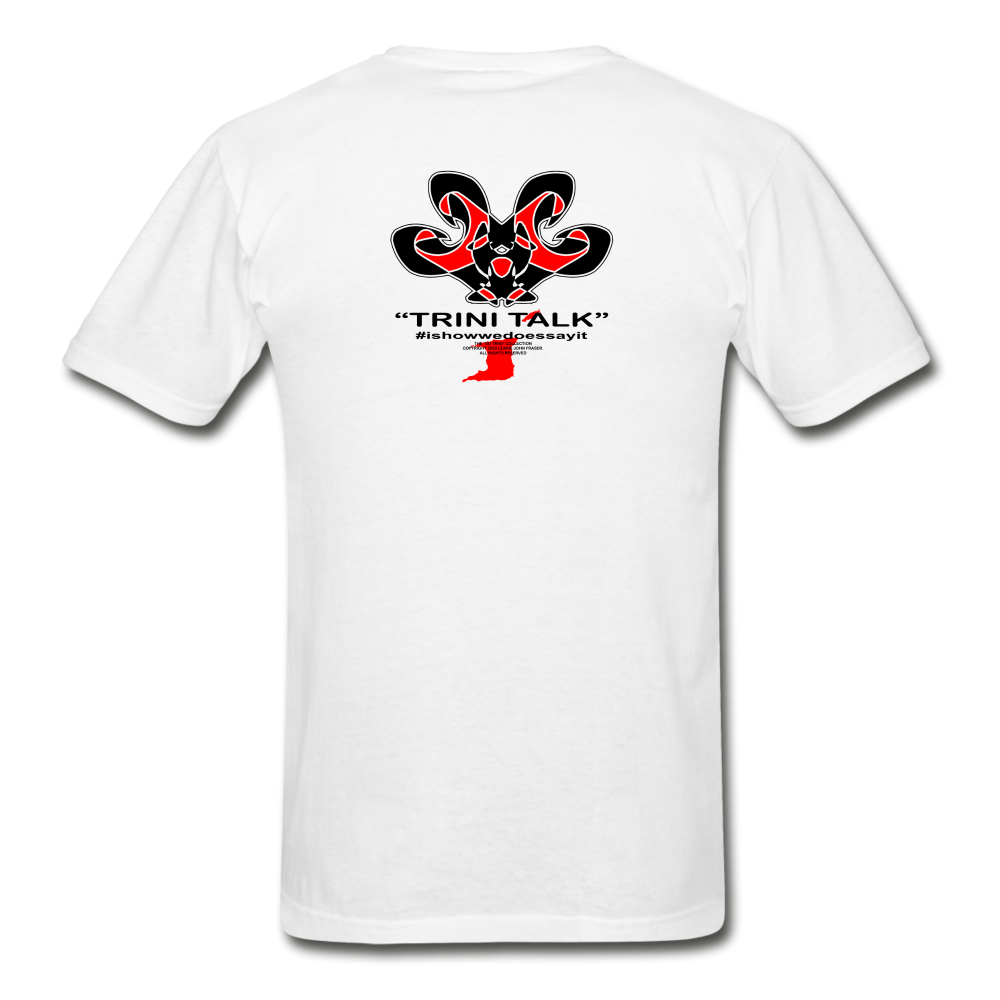 The Trini Spot - Men "DohDoDat" Premium T-Shirt - M1689 - white