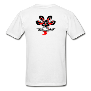 The Trini Spot - Men "DohDoDat" Premium T-Shirt - M1689 - white