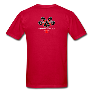 The Trini Spot - Men "Whappening"  T-Shirt - W1690 - red