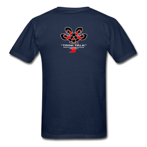 The Trini Spot - Men "Whappening"  T-Shirt - W1690 - navy