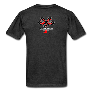The Trini Spot - Men "Whappening"  T-Shirt - W1690 - charcoal gray