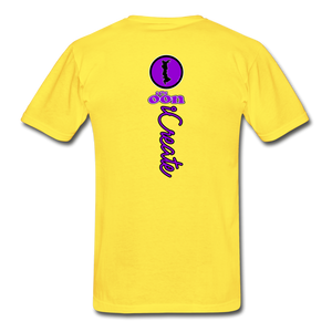 it's OON "iCreate" Men T-Shirt - yellow