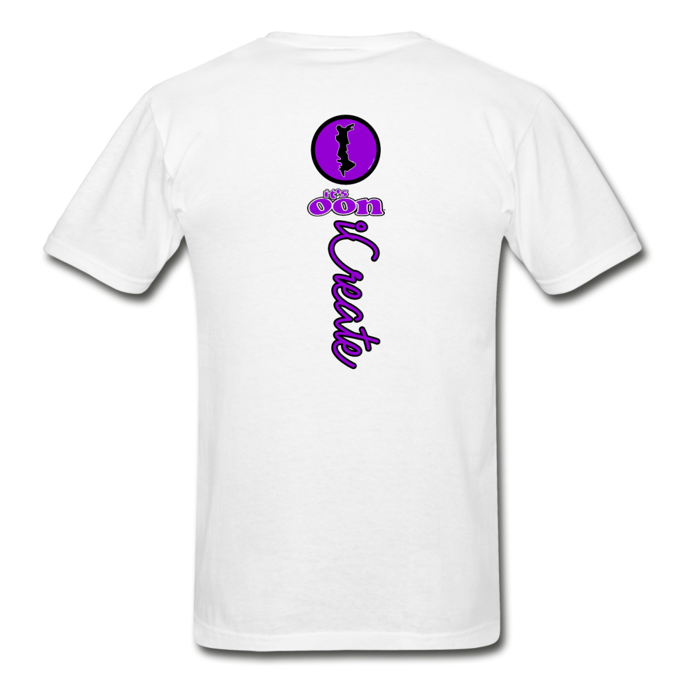 it's OON "iCreate" Men Urban Graphic T-Shirt - M1102 - white