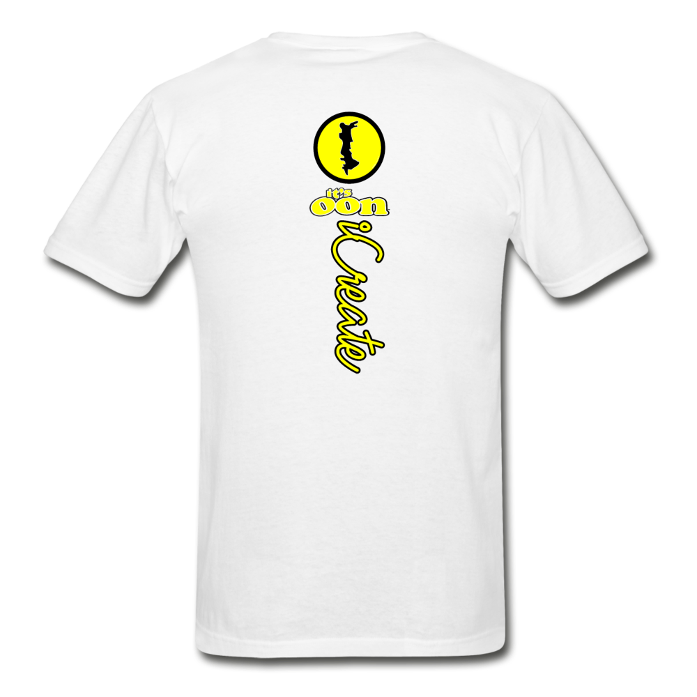 it's OON "iCreate" Men Urban Graphic T-Shirt - M1105 - white