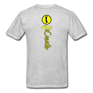 it's OON "iCreate" Men Urban Graphic T-Shirt - M1105 - heather gray