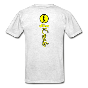 it's OON "iCreate" Men Urban Graphic T-Shirt - M1105 - light heather gray