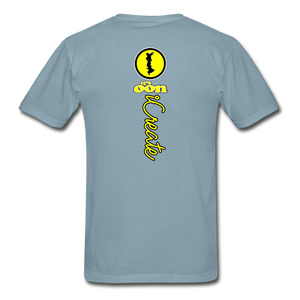 it's OON "iCreate" Men Urban Graphic T-Shirt - M1105 - stonewash blue