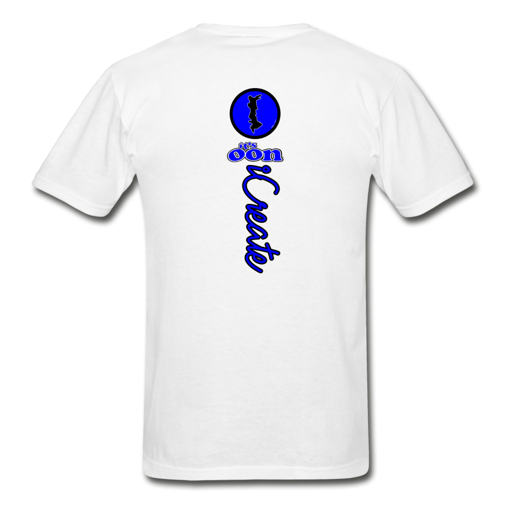 it's OON "iCreate" Men Urban Graphic T-Shirt - M1103 - white