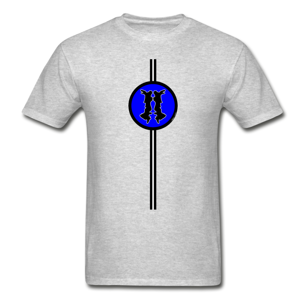 it's OON "iCreate" Men Urban Graphic T-Shirt - M1103 - heather gray