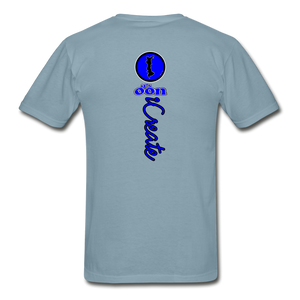 it's OON "iCreate" Men Urban Graphic T-Shirt - M1103 - stonewash blue