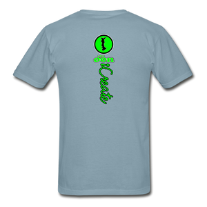 it's OON "iCreate" Men Urban Graphic T-Shirt - M1104 - stonewash blue