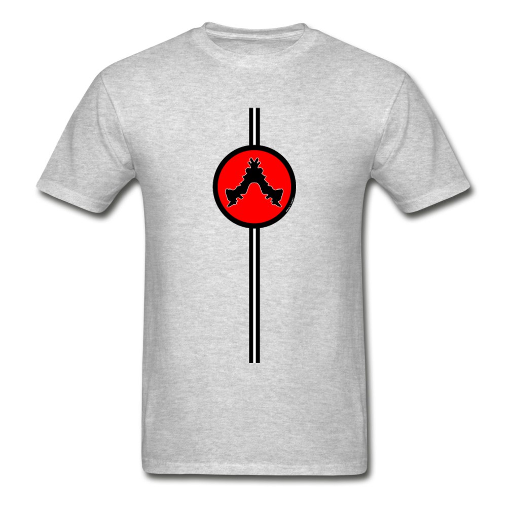 it's OON "iCreate" Men Urban Graphic T-Shirt - M1108 - heather gray