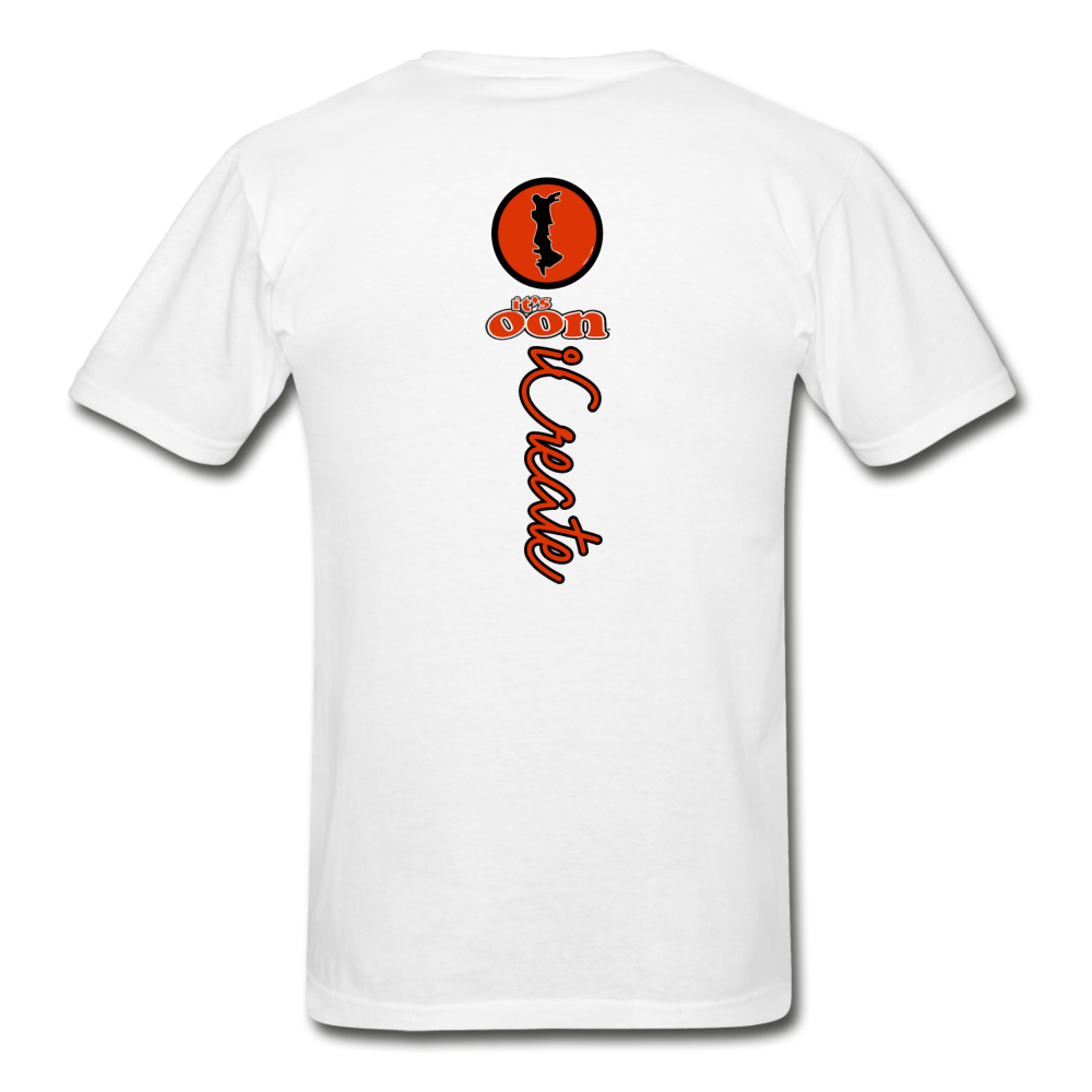 it's OON "iCreate" Men Urban Graphic T-Shirt - M1107 - white
