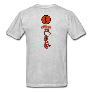 it's OON "iCreate" Men Urban Graphic T-Shirt - M1107 - heather gray