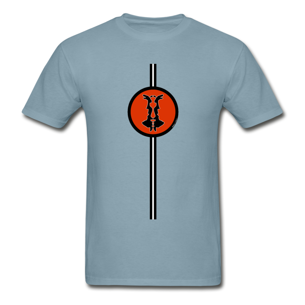 it's OON "iCreate" Men Urban Graphic T-Shirt - M1107 - stonewash blue