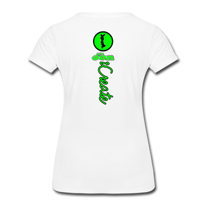 it's OON "iCreate" Women T-Shirt - W1109 - white