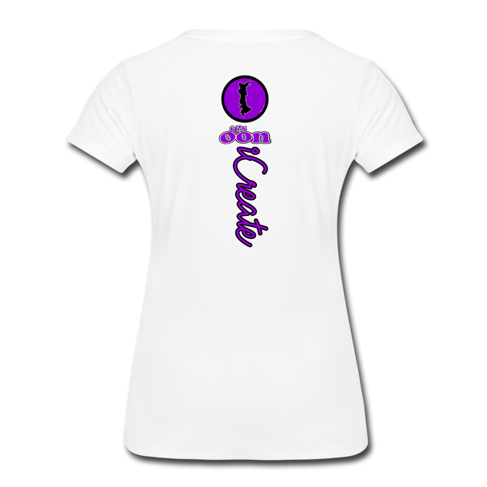 it's OON "iCreate" Women T-Shirt - W1107 - white