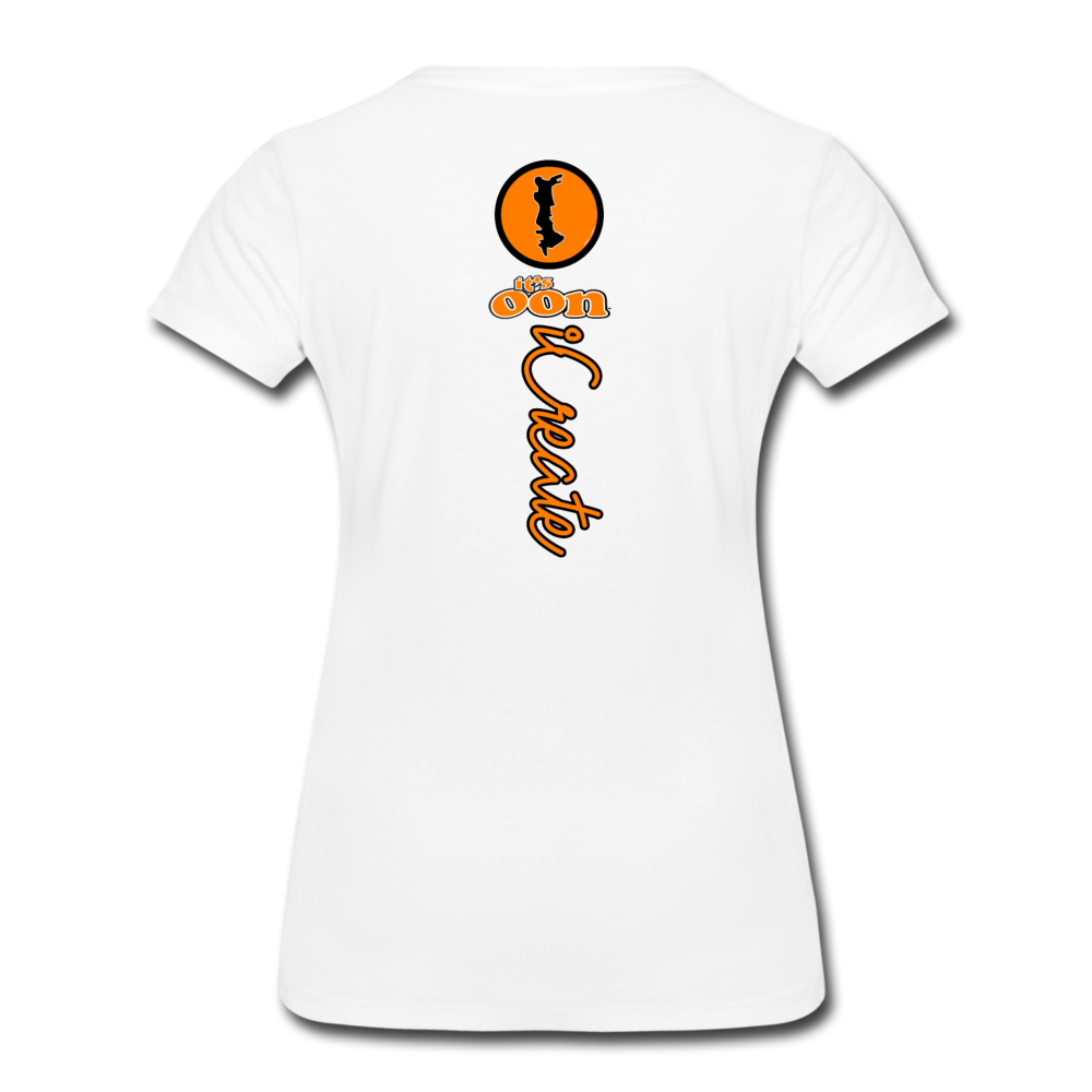 it's OON "iCreate" Women T-Shirt - W1111 - white