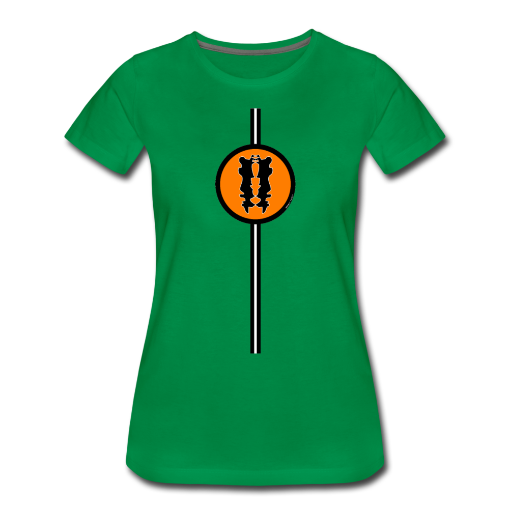 it's OON "iCreate" Women T-Shirt - W1111 - kelly green