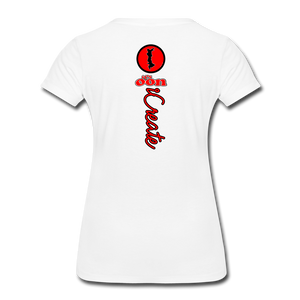 it's OON "iCreate" Women T-Shirt - W1112 - white