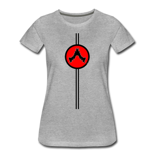it's OON "iCreate" Women T-Shirt - W1112 - heather gray